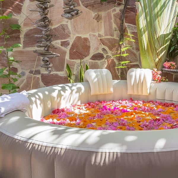 Blow up hot tub vs. Jacuzzi&reg; hot tub?